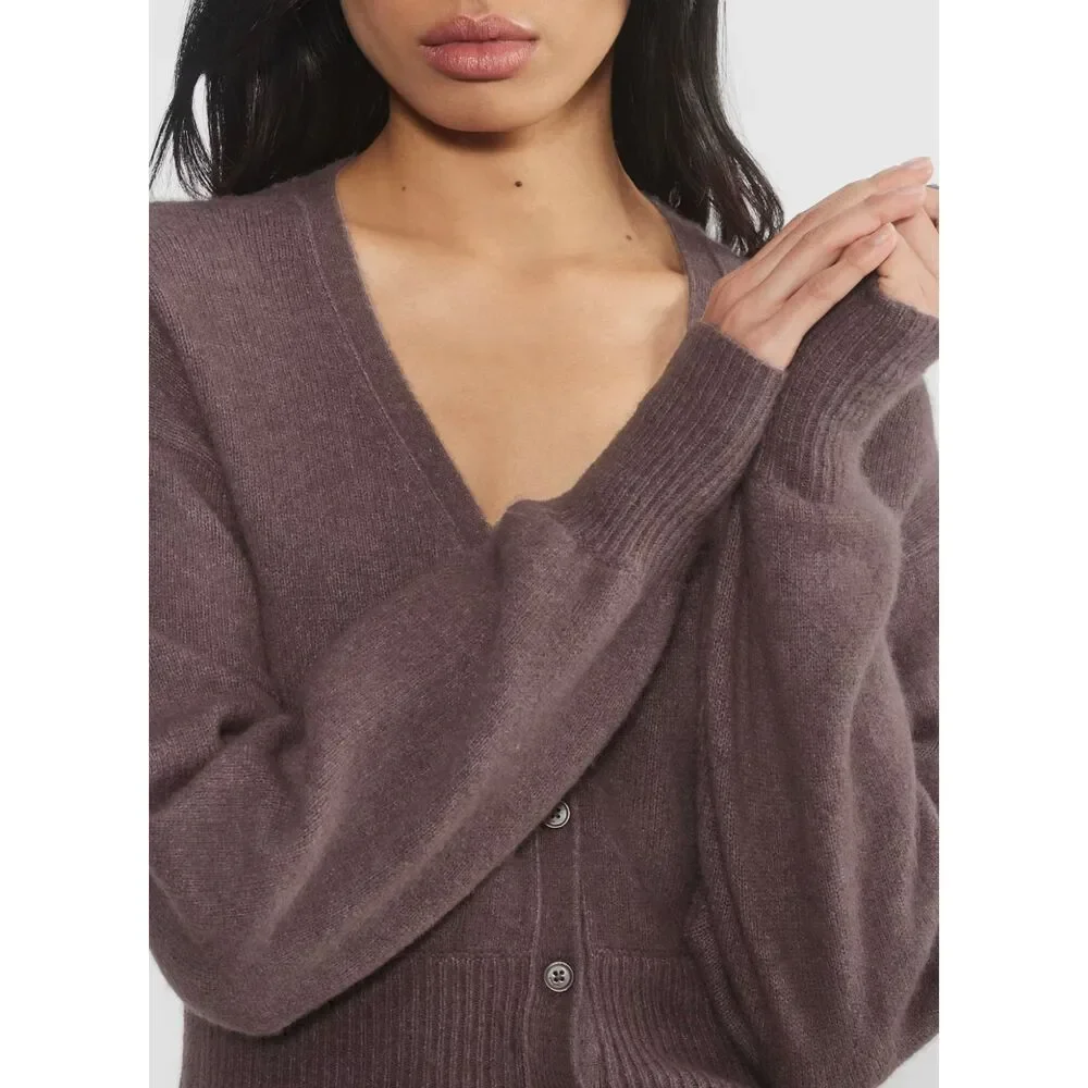 Aritzia Wilfred Camila Sweater in Smoked Eggplant NWT - Picture 3 of 12